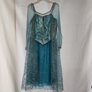 Disney Parks Elsa Dress XL 14-16 EUC